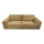 Folding three-seater sofa with a storage space RONDA orange