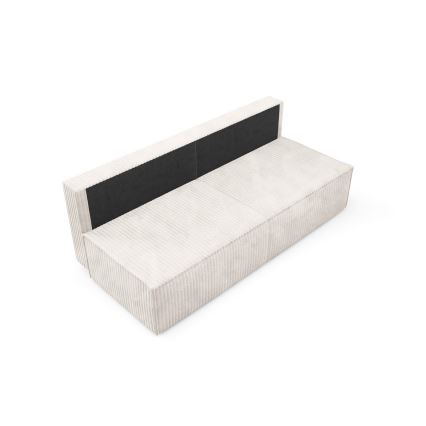 Folding three-seater sofa with a storage space TERAMO beige