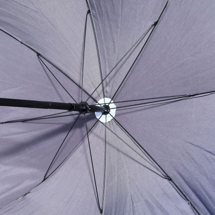 Folding tilting parasol d. 1,8 m grey