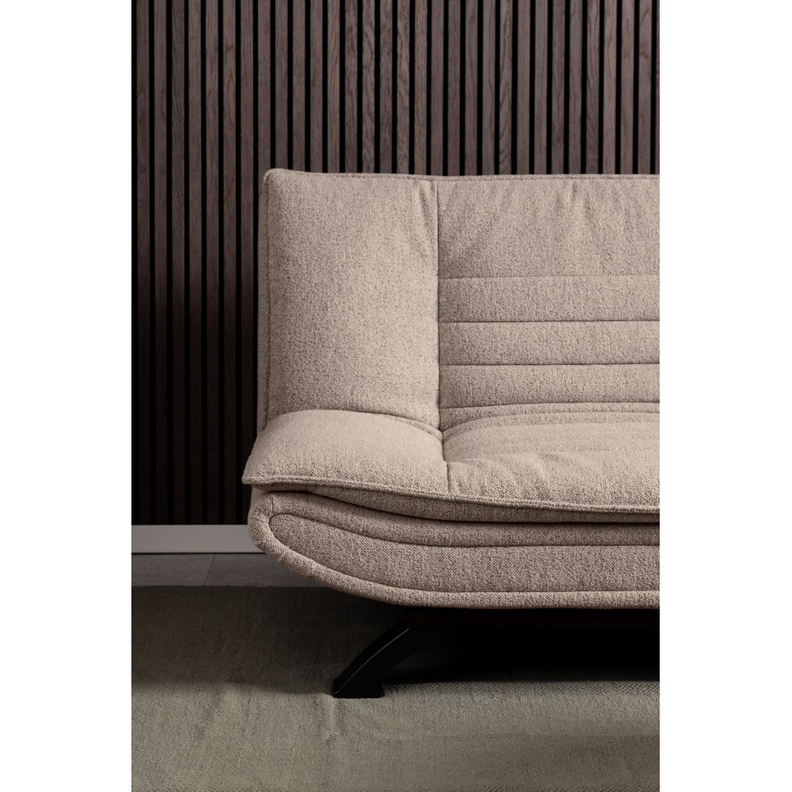 Folding two-seater sofa AIRI beige