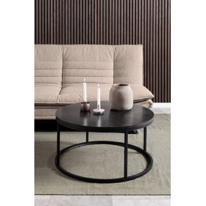 Folding two-seater sofa AIRI beige