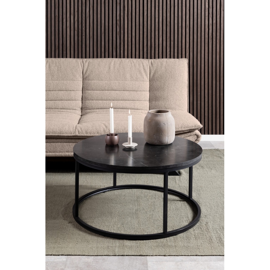 Folding two-seater sofa AIRI beige