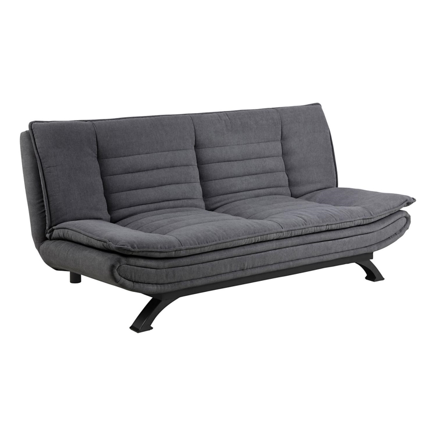 Folding two-seater sofa AIRI dark grey