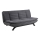 Folding two-seater sofa AIRI dark grey