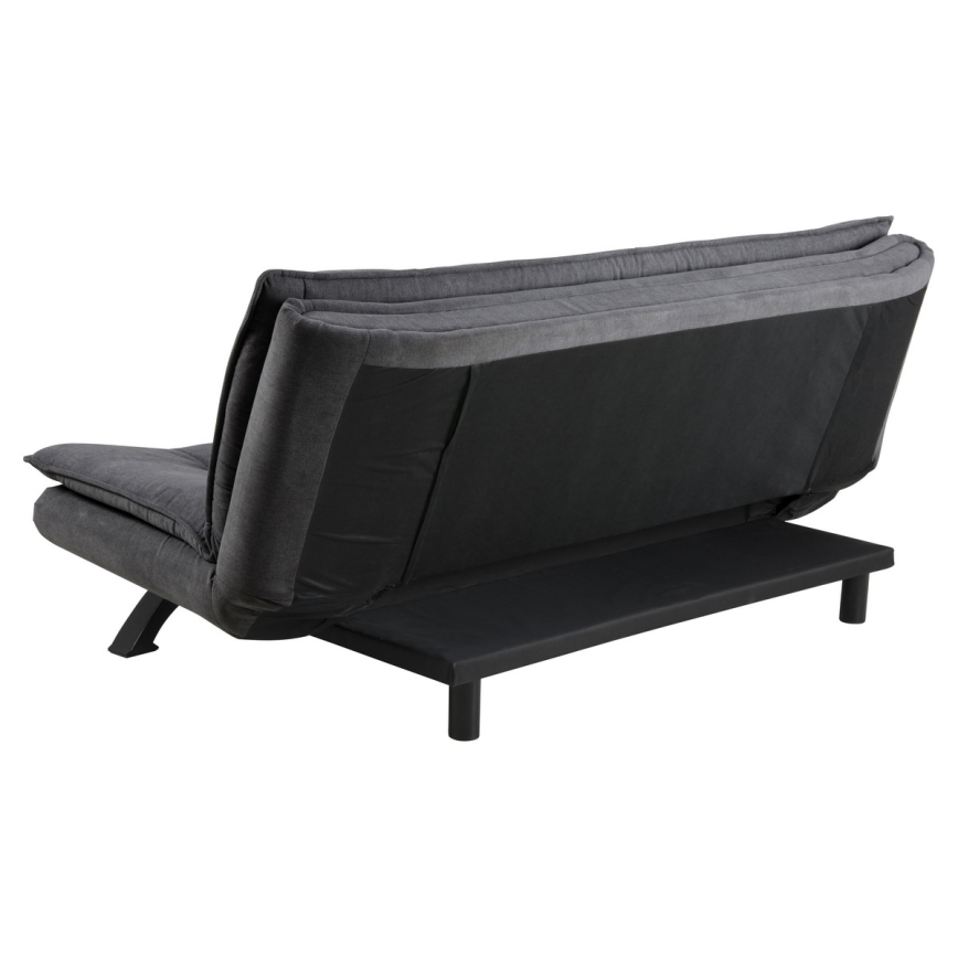Folding two-seater sofa AIRI dark grey