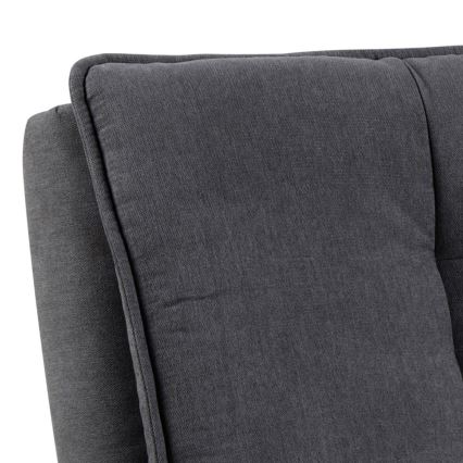 Folding two-seater sofa AIRI dark grey