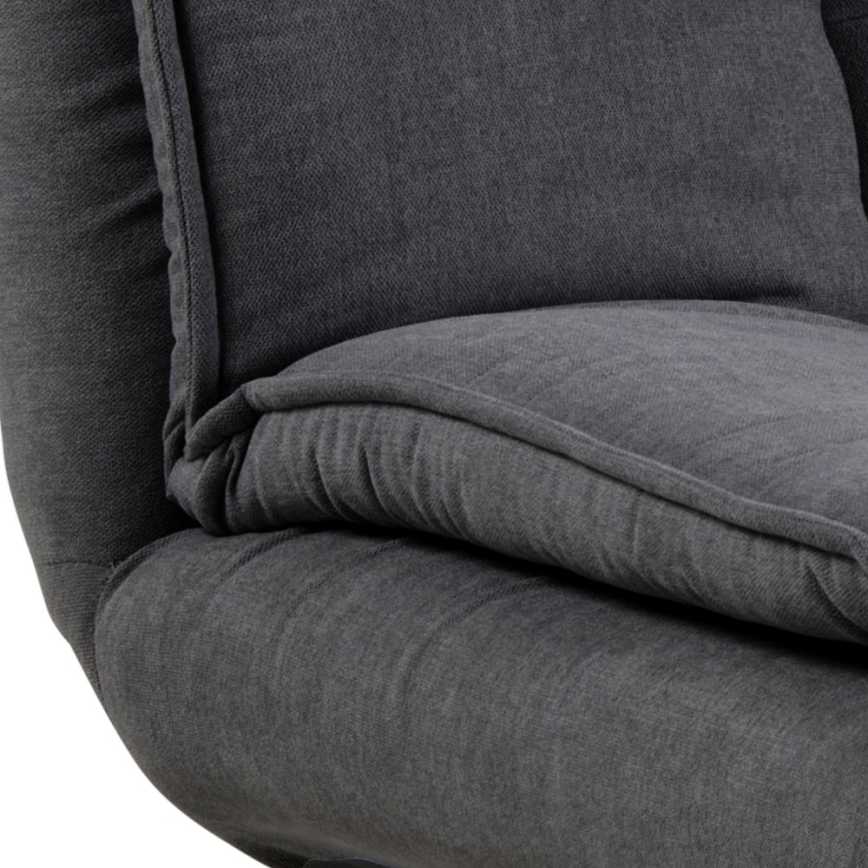 Folding two-seater sofa AIRI dark grey
