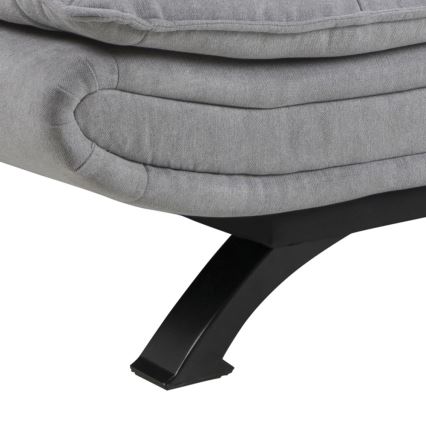 Folding two-seater sofa AIRI grey