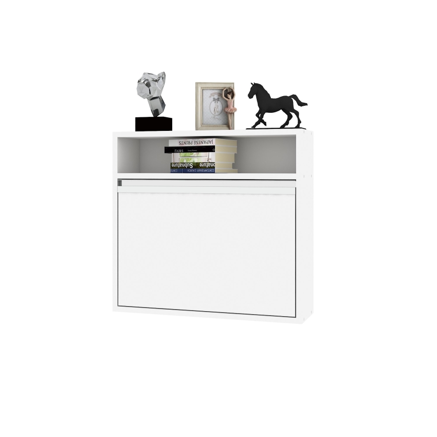 Folding work table OPTIMUM 60x64 cm white