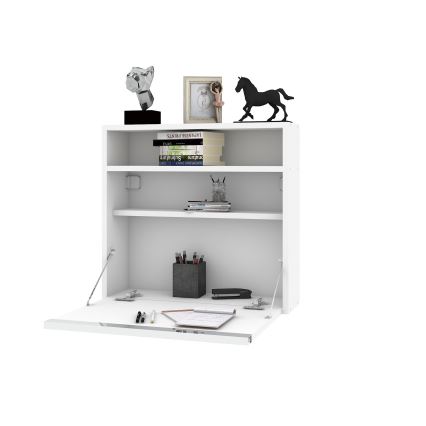 Folding work table OPTIMUM 60x64 cm white