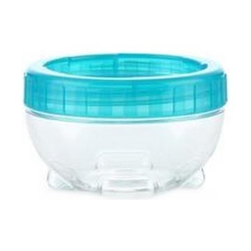 Food container INTERLOCK 0,18 l turquoise/clear