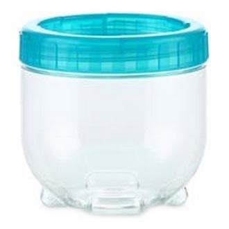 Food container INTERLOCK 0,28 l turquoise/clear