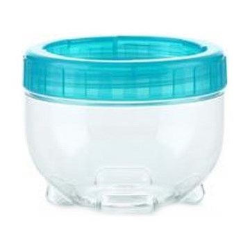 Food container INTERLOCK 0,3 l turquoise/clear