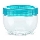 Food container INTERLOCK 0,3 l turquoise/clear