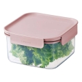Food storage container CLASSIC PLUS 1.25 L pink/clear