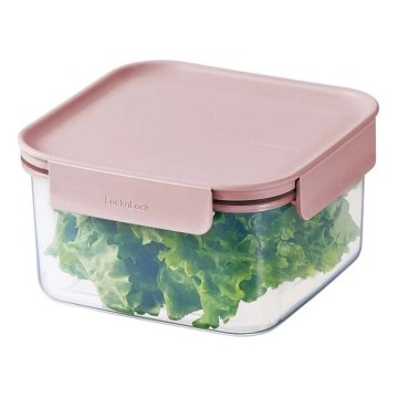 Food storage container CLASSIC PLUS 1.25 L pink/clear