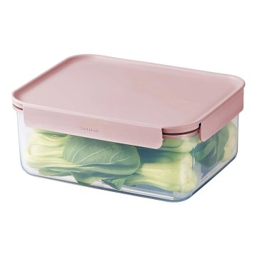 Food storage container CLASSIC PLUS 2 l pink/clear