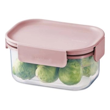 Food storage container CLASSIC PLUS 385 ml pink/clear