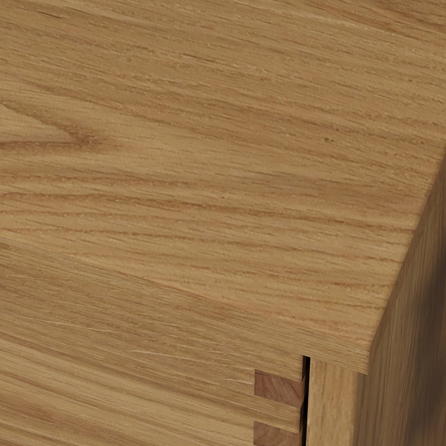 FOREST 100 cm Vanity Top - Beige/Oak