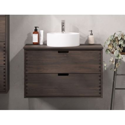 FOREST 100 cm Vanity Top, Brown/Oak