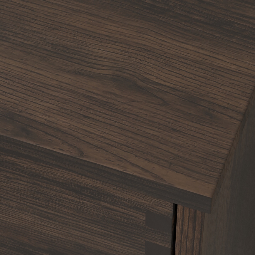 FOREST 100 cm Vanity Top, Brown/Oak