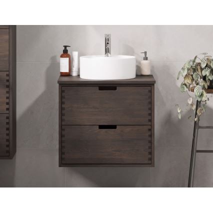 FOREST 60 cm under-sink shelf, brown/oak