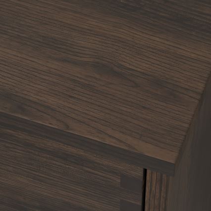 FOREST 80 cm Vanity Top for Sink, Brown/Oak