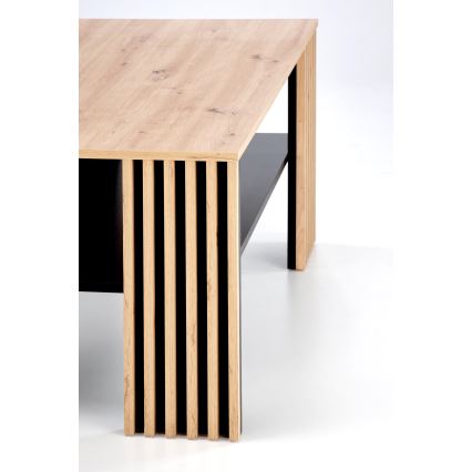 FORMA coffee table 110x65 cm brown/black