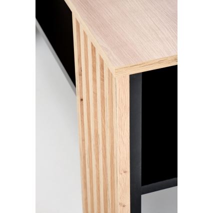 FORMA coffee table 110x65 cm brown/black