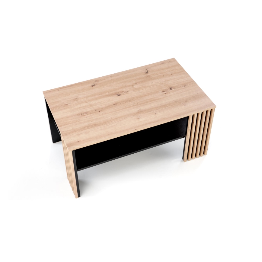 FORMA coffee table 110x65 cm brown/black