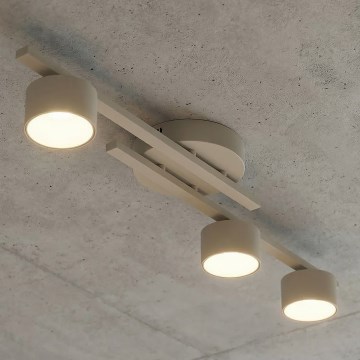 FRAGMENT Ceiling Light 3x GX53/12W/230V, Beige