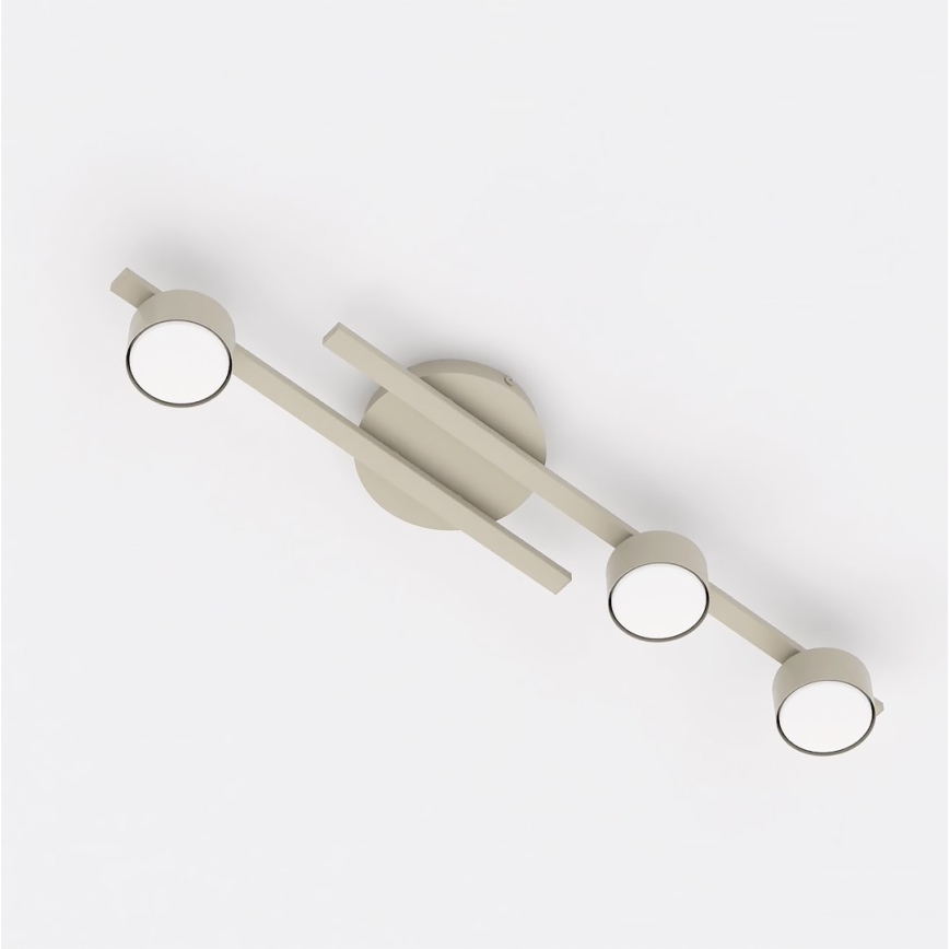 FRAGMENT Ceiling Light 3x GX53/12W/230V, Beige