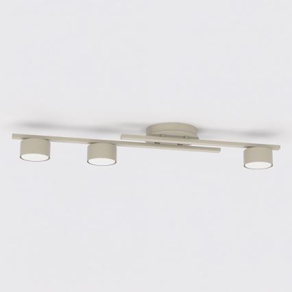 FRAGMENT Ceiling Light 3x GX53/12W/230V, Beige