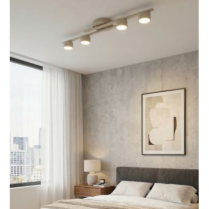 FRAGMENT Ceiling Light 4xGX53/12W/230V, Beige