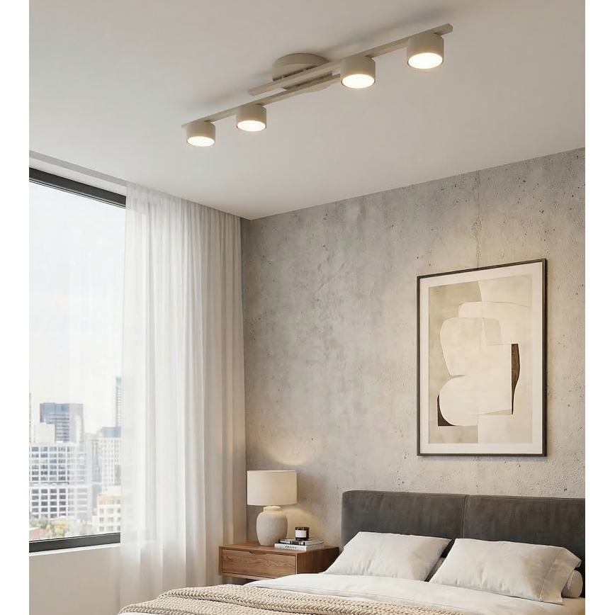 FRAGMENT Ceiling Light 4xGX53/12W/230V, Beige