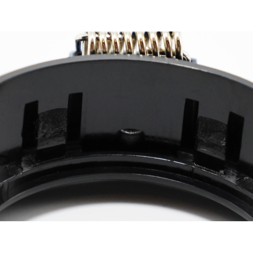 Frame for GU10 recessed downlight, 9x9 cm, black