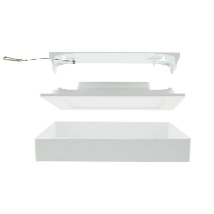Frame for LED/18 and 24W/230V suspended light