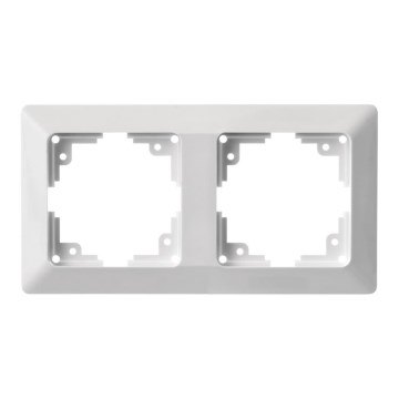 Frame for switches 2P white