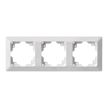 Frame for switches 3P white