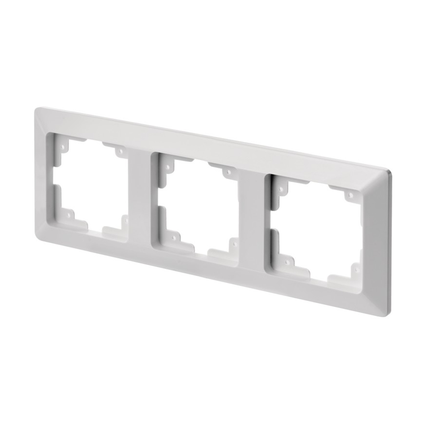 Frame for switches 3P white