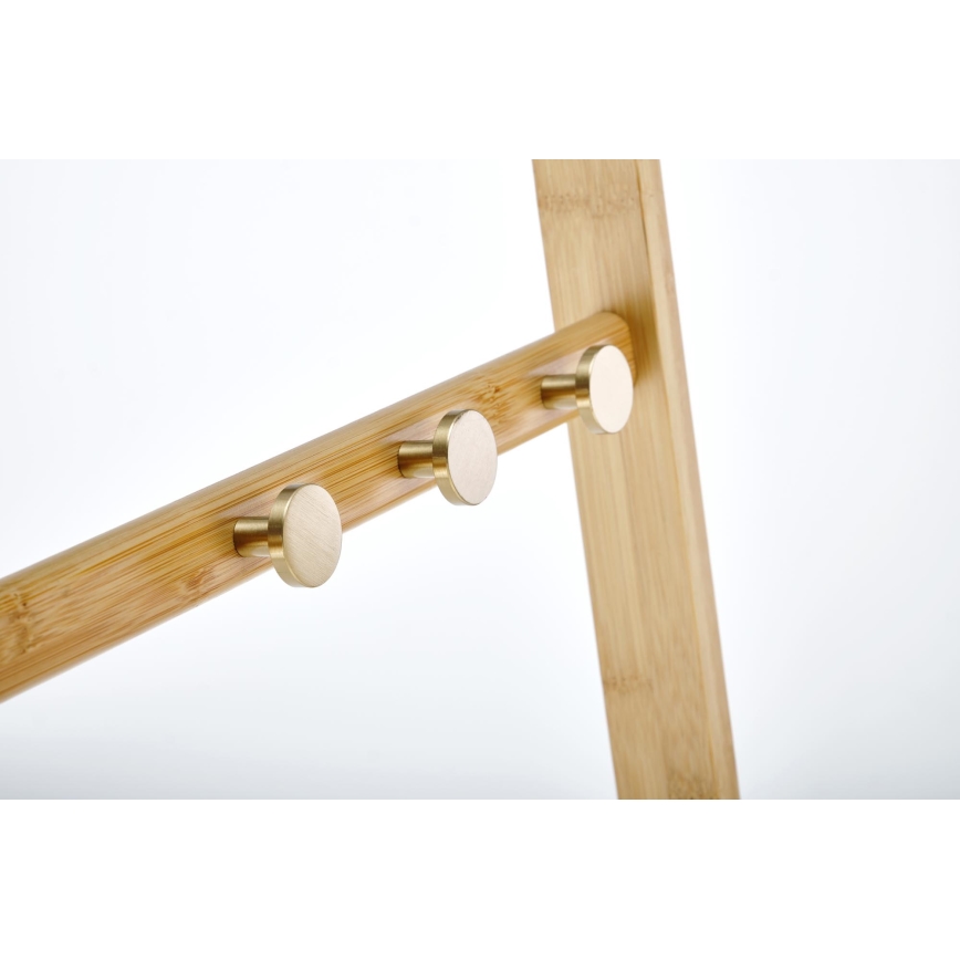 Freestanding coat rack 168x68 cm LEGNO rattan