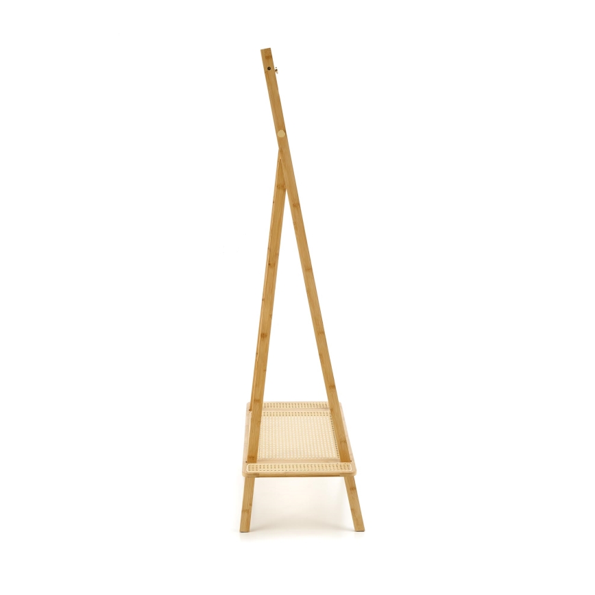 Freestanding coat rack 168x68 cm LEGNO rattan