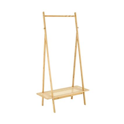 Freestanding coat rack 168x68 cm LEGNO rattan