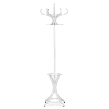 Freestanding coat rack 49x188 cm white