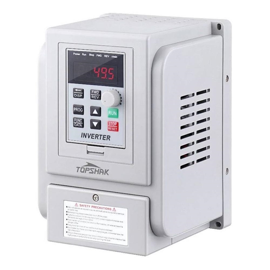 Frequency converter for three-phase motors 230V/12A