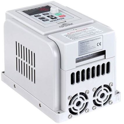 Frequency converter for three-phase motors 230V/12A