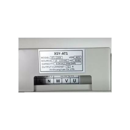 Frequency converter for three-phase motors 230V/12A