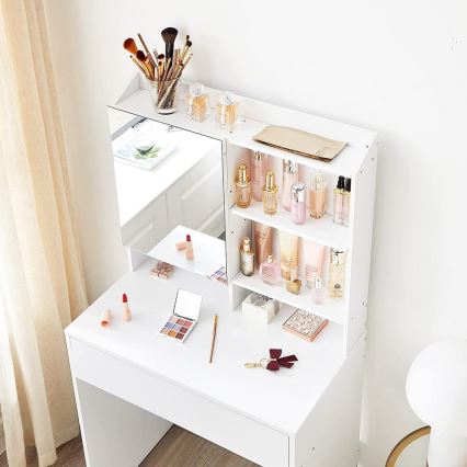 FREYA White Vanity Table