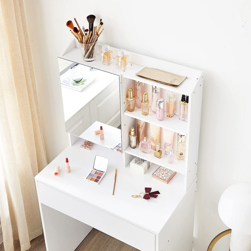 FREYA White Vanity Table
