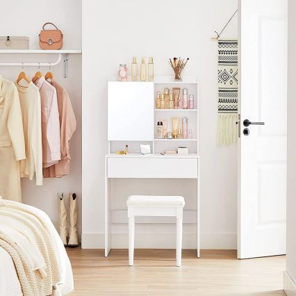 FREYA White Vanity Table